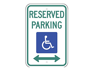 Picture of Handicap Reserved Parking (R7-8RA5)