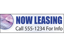 Picture of Now Leasing Banner (NL3B#001)