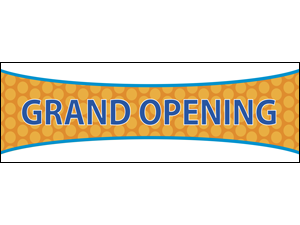 Picture of Grand Opening Banner (GO4B#001)