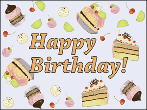 Picture of Happy Birthday Yard Sign (HB2YS#002)